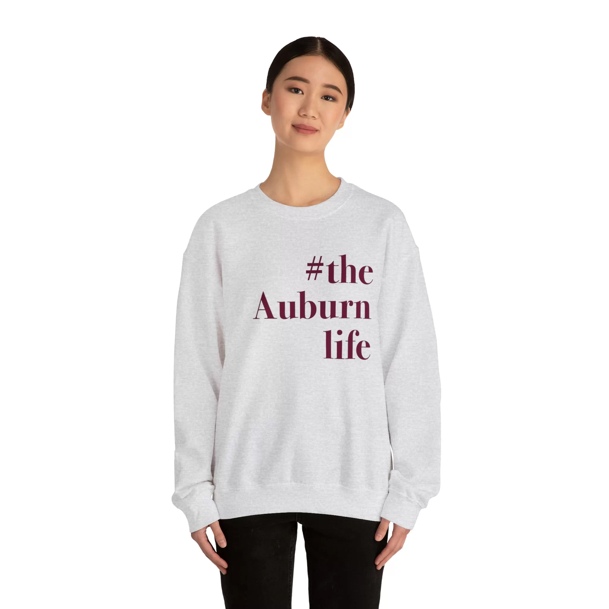 #theauburnlife Unisex Heavy Blend™ Crewneck Sweatshirt