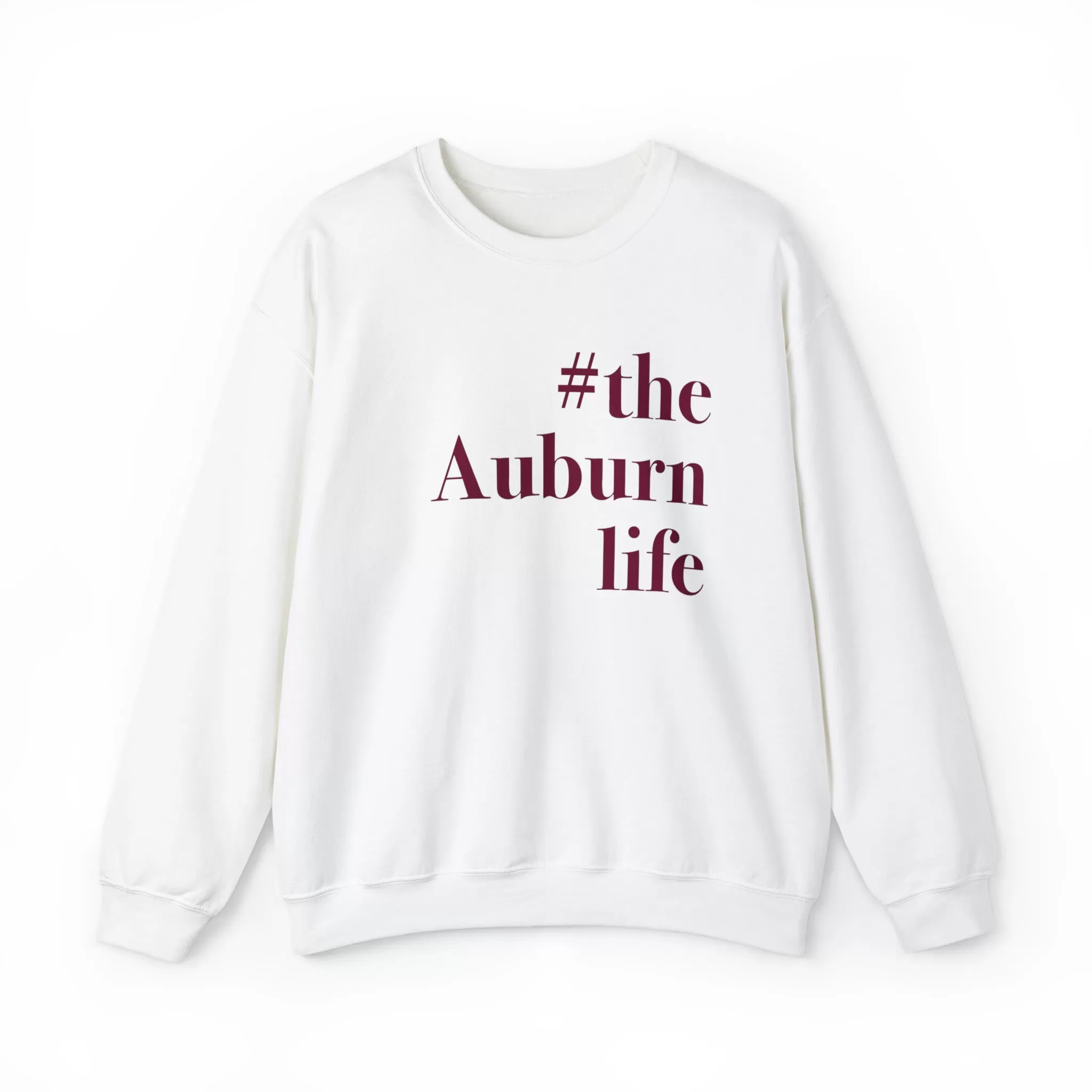 #theauburnlife Unisex Heavy Blend™ Crewneck Sweatshirt