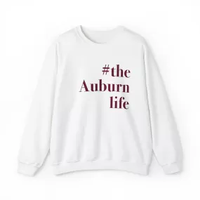 #theauburnlife Unisex Heavy Blend™ Crewneck Sweatshirt