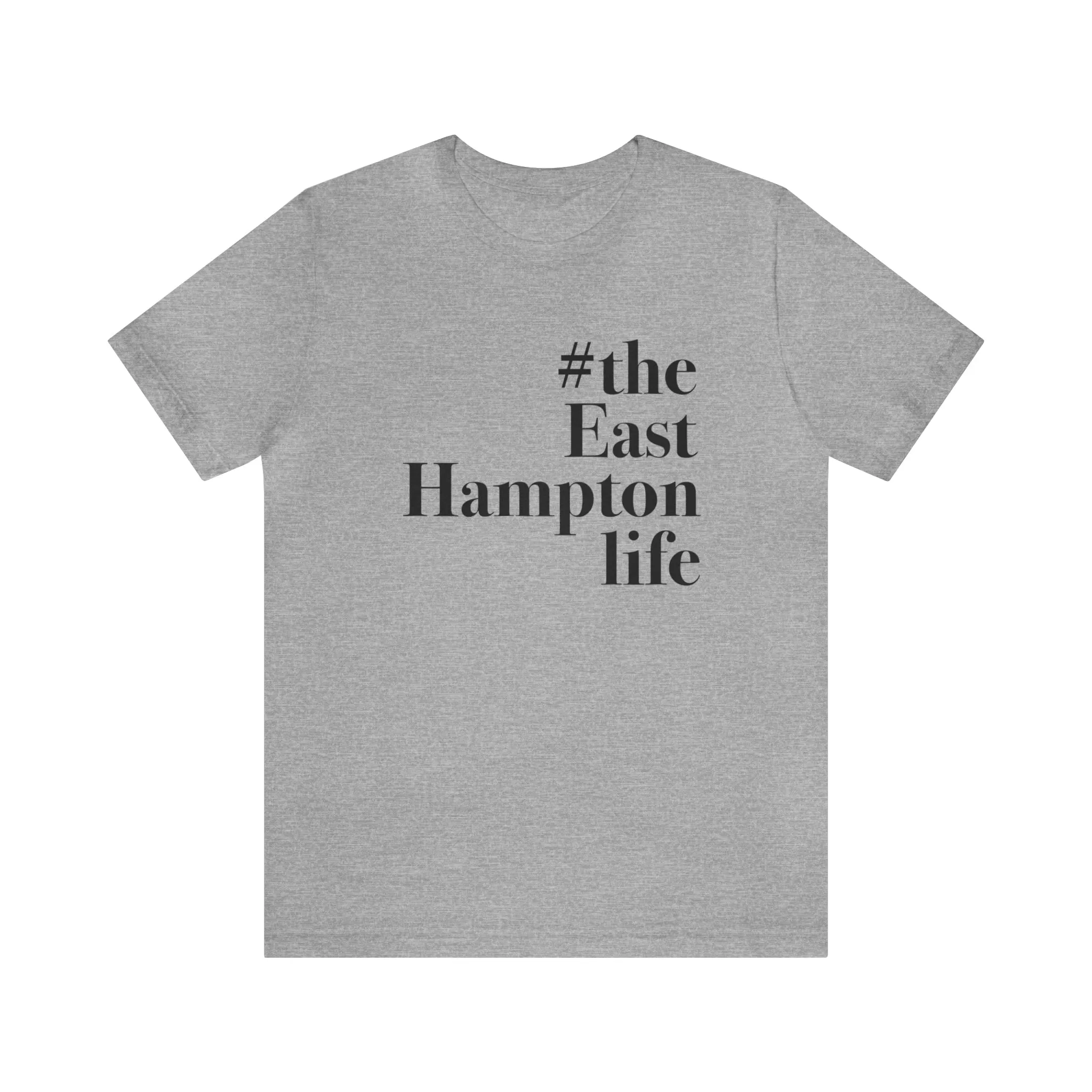 #theeasthamptonlife Unisex Jersey Short Sleeve Tee