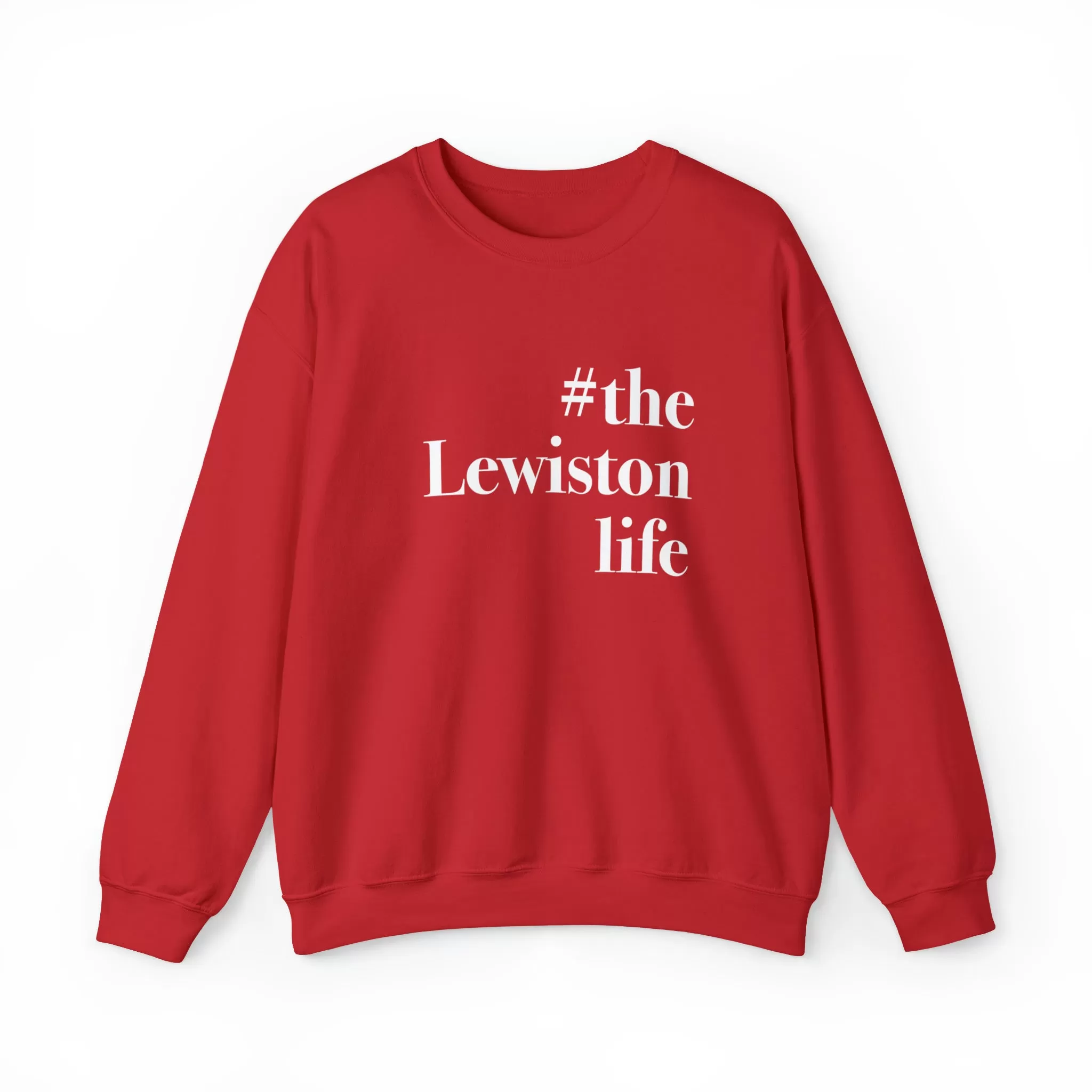 #thelewistonlife Unisex Heavy Blend™ Crewneck Sweatshirt