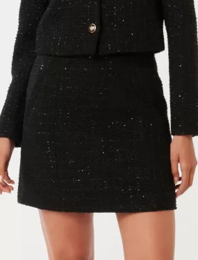 Tonia Boucle Mini Skirt