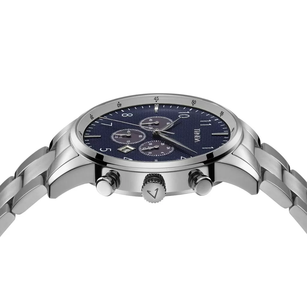 Trnda Stainless Steel Chronograph Men's Watch TR001G2S1-A11S