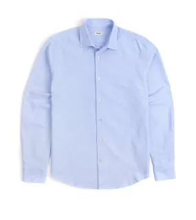 Trunk Audley Cotton Oxford Shirt: Light Blue