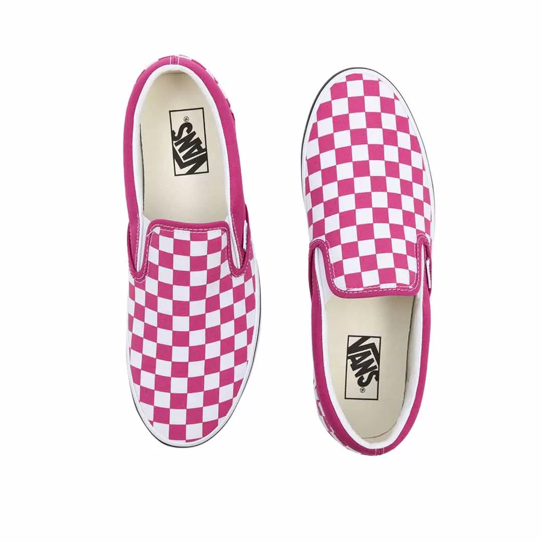 Vans - Unisex Checkerboard Classic Slip-On Shoes (0XG8AZY)