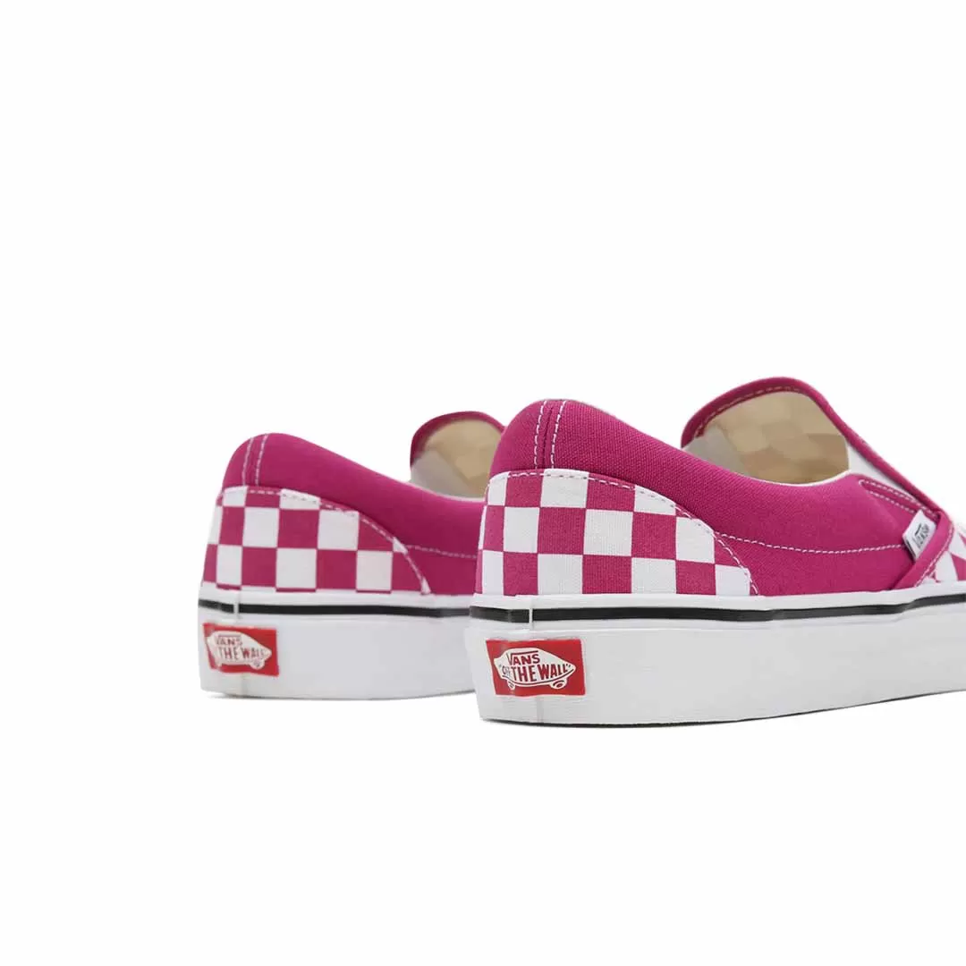 Vans - Unisex Checkerboard Classic Slip-On Shoes (0XG8AZY)