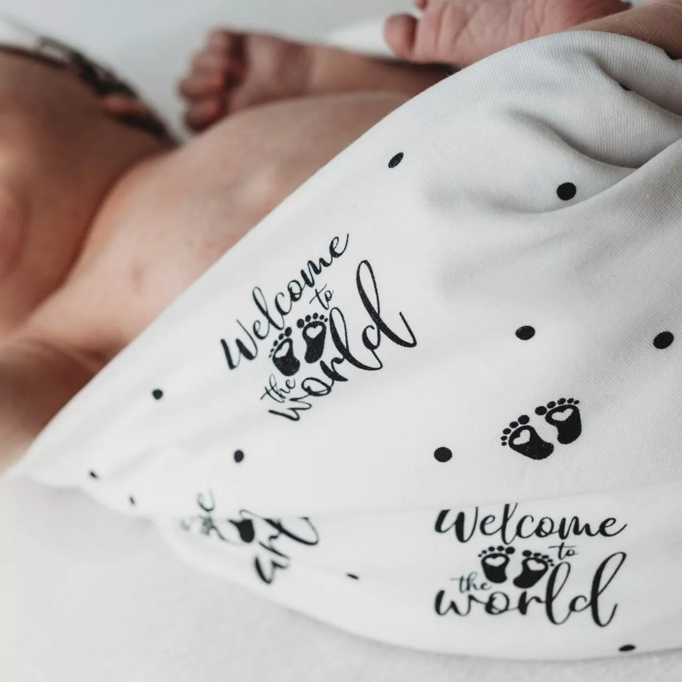 Welcome to the World - Newborn Coming Home Outfit