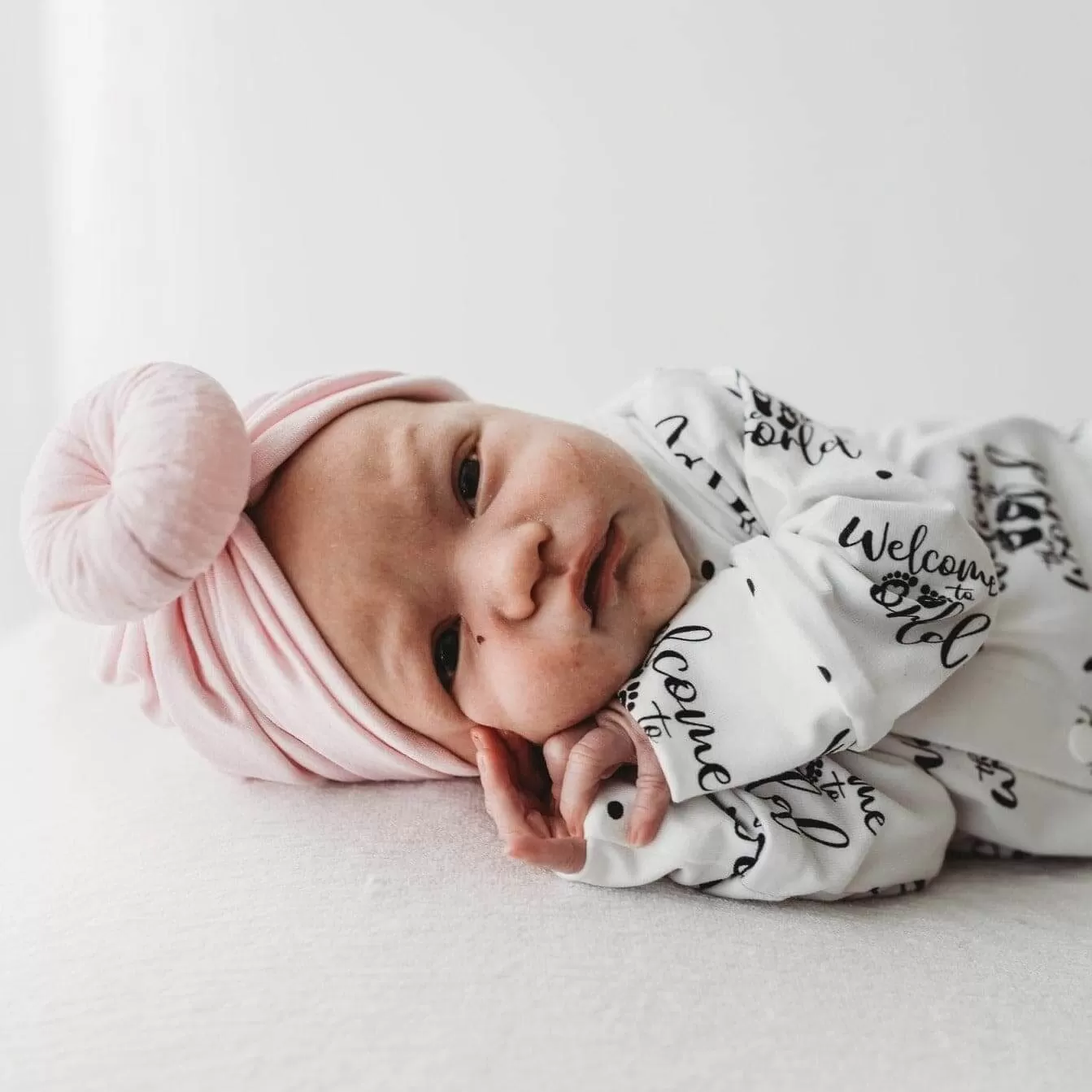 Welcome to the World - Newborn Coming Home Outfit