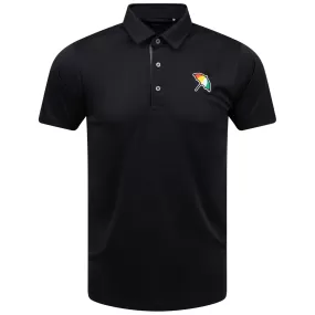 x AP Pure Solid Polo Black - SS24